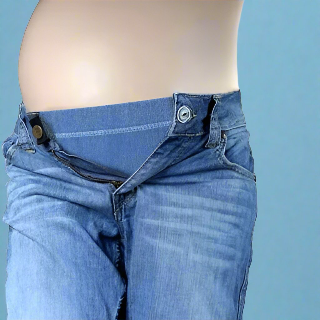 Ceinture de Grossesse - BellyFlex™ - Bleu Clair - Maman Exceptionnelle