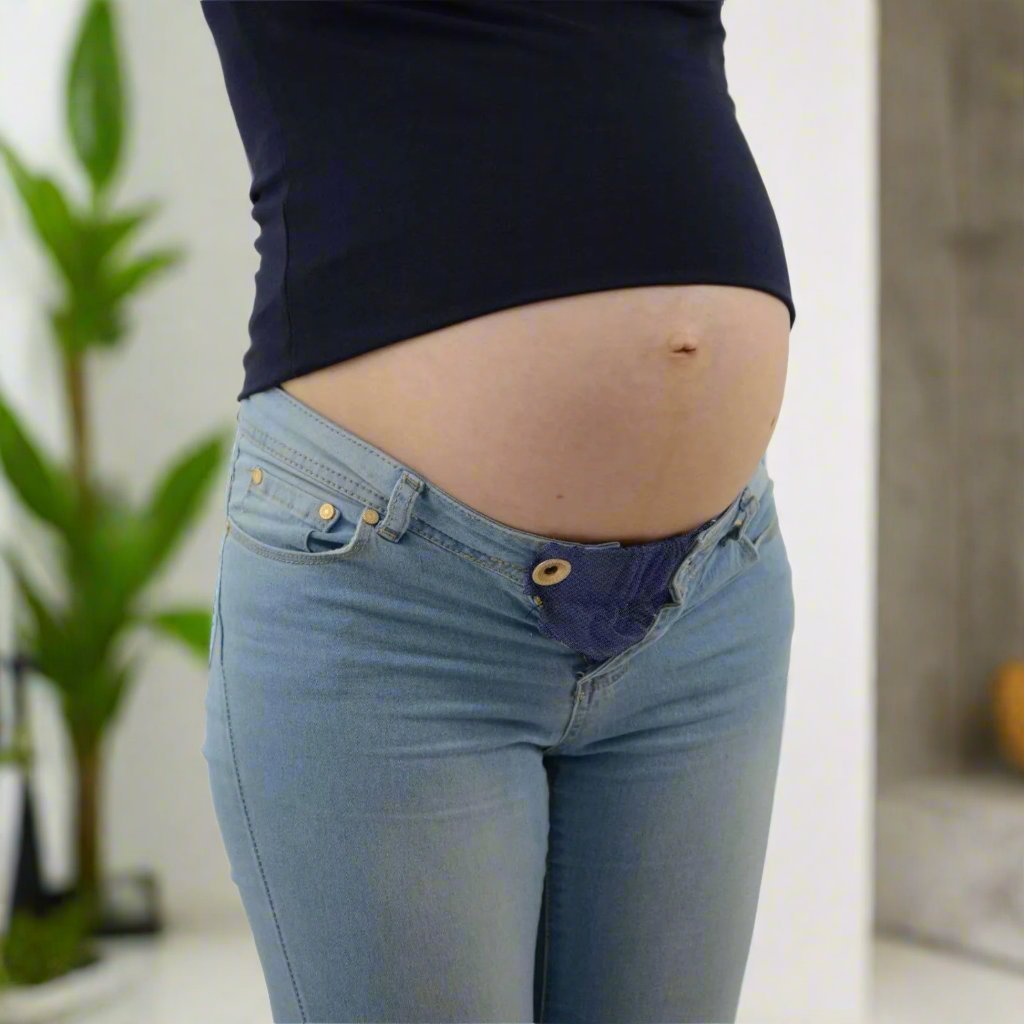 Ceinture de Grossesse - BellyFlex™ - Bleu Marine - Maman Exceptionnelle