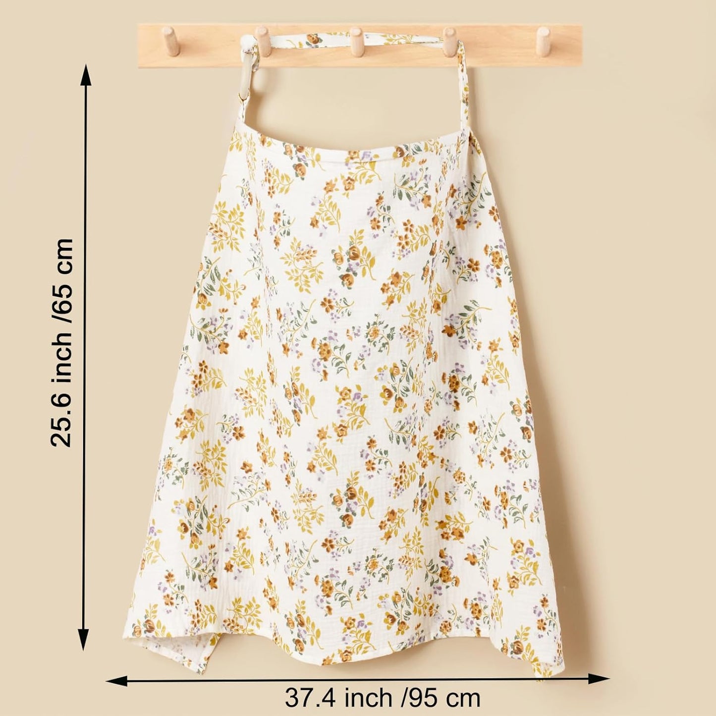 Tablier pour Femme - NurseCover™ - Floral - Maman Exceptionnelle