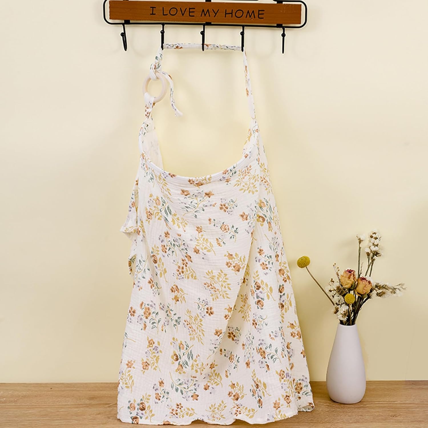 Tablier pour Femme - NurseCover™ - Floral - Maman Exceptionnelle